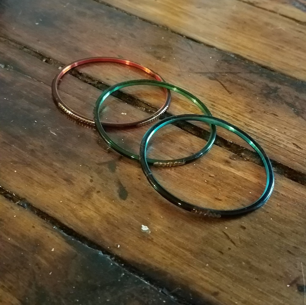 Authentic Indian glass bangle bracelets